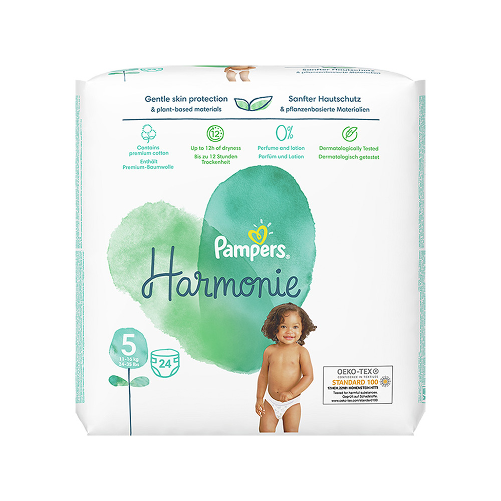 PAMPERS - HARMONIE No5 (11-16Kg) - 24τμχ